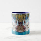 ナイアガラ滝 – パノラマ ツートーンマグカップ (中央)