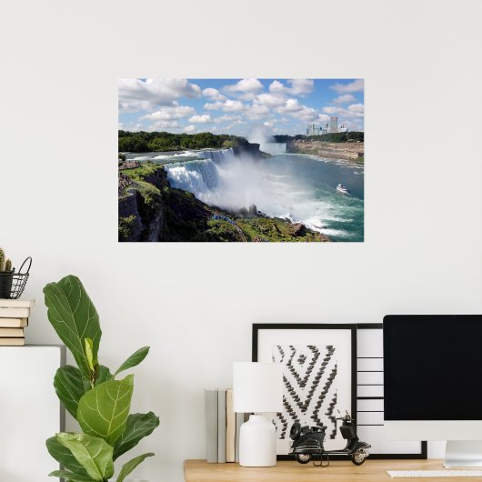 ナイアガラ滝 ポスター (ホームオフィス)