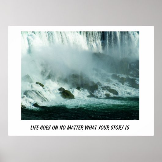 ナイアガラ滝。 ポスター (正面)