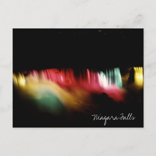 ナイアガラ滝 ポストカード (正面)