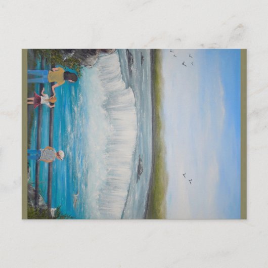 ナイアガラ滝 ポストカード (正面)