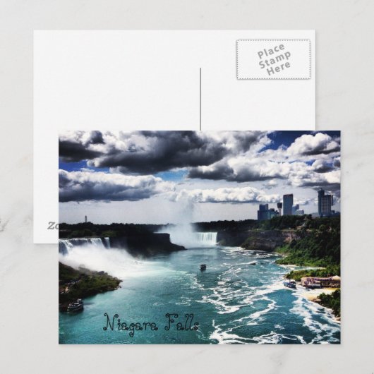 ナイアガラ滝 ポストカード (正面/裏面)