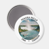 ナイアガラ滝 マグネット (正面/裏面)