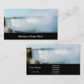 ナイアガラ滝 名刺 (正面/裏面)