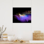 ナイアガラ滝、踊り灯、 ポスター (キッチン)