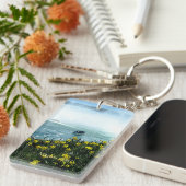 ナイアガラ滝、風光明媚な写真、キーチェーン キーホルダー (正面右)