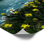 ナイアガラ滝、風光明媚な写真、 ポスター (角)