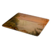 ナイアガラ滝(馬蹄類滝) (レンブラント・ペール) カッティングボード (角)