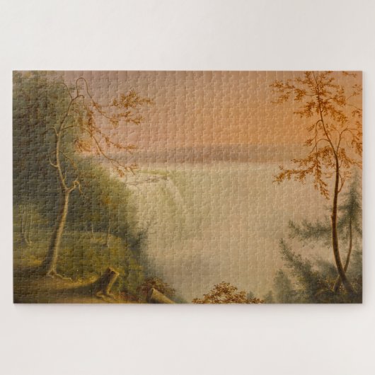 ナイアガラ滝(馬蹄類滝) （レンブラント・ペール） ジグソーパズル (横)