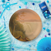 ナイアガラ滝(馬蹄類滝) （レンブラント・ペール） ペーパープレート (パーティー)