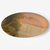 ナイアガラ滝(馬蹄類滝) （レンブラント・ペール） ペーパープレート (アングル)