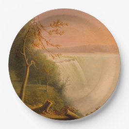 ナイアガラ滝(馬蹄類滝) （レンブラント・ペール） ペーパープレート