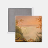 ナイアガラ滝(馬蹄類滝) (レンブラント・ペール) マグネット (正面/裏面)