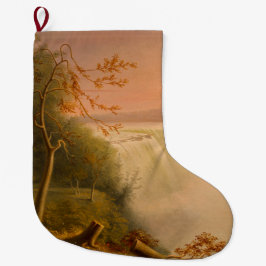 ナイアガラ滝(馬蹄類滝) （レンブラント・ペール） ラージクリスマスストッキング