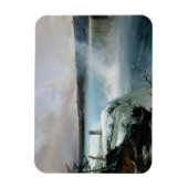 ナイアガラ滝, c.1837-40 (キャンバス上の油) マグネット (縦)