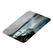 ナイアガラ滝, c.1837-40 (キャンバス上の油) マグネット (左側)