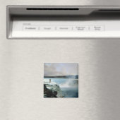 ナイアガラ滝, c.1837-40 (キャンバス上の油) マグネット (インサイチュ (食洗機))