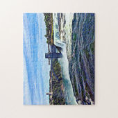 ナイアガラ滝NY:展望ポイント展望塔 ジグソーパズル (縦)