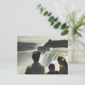 ナイアガラ滝NY 1952はがき ポストカード (スタンド正面)