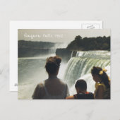 ナイアガラ滝NY 1952はがき ポストカード (正面/裏面)