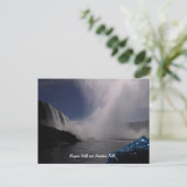 ナイアガラ秋と馬蹄型秋 ポストカード (スタンド正面)