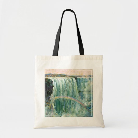 ナイアガラ秋のヴィンテージ旅行ポスター トートバッグ (正面)