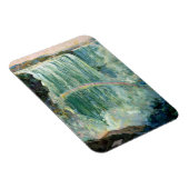 ナイアガラ秋のヴィンテージ旅行ポスター マグネット (右側)