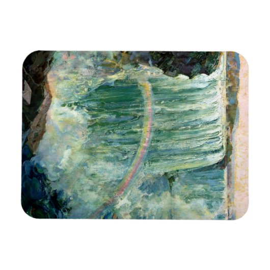 ナイアガラ秋のヴィンテージ旅行ポスター マグネット (横)