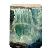 ナイアガラ秋のヴィンテージ旅行ポスター マグネット (縦)