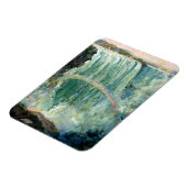 ナイアガラ秋のヴィンテージ旅行ポスター マグネット (左側)