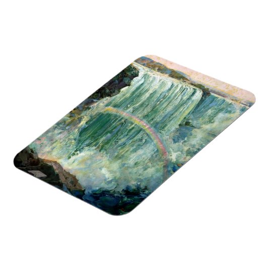 ナイアガラ秋のヴィンテージ旅行ポスター マグネット (左側)