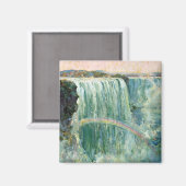 ナイアガラ秋のヴィンテージ旅行ポスター マグネット (正面/裏面)