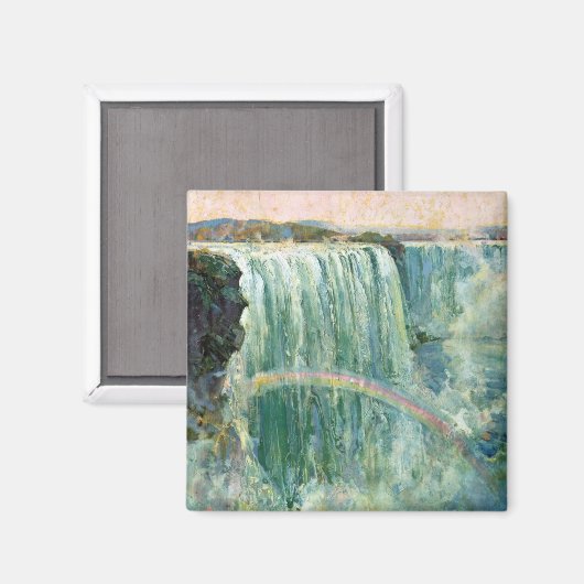 ナイアガラ秋のヴィンテージ旅行ポスター マグネット (正面/裏面)