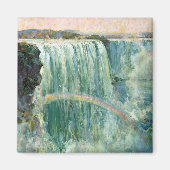 ナイアガラ秋のヴィンテージ旅行ポスター マグネット (正面)