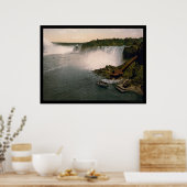 ナイアガラ秋の表示1898 ポスター (キッチン)