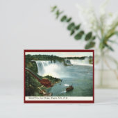 ナイアガラ秋の表示, NY 1910ヴィンテージ ポストカード (スタンド正面)