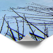 ナイアガラ秋アートプリント ポスター (角)