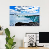 ナイアガラ秋アートプリント ポスター (ホームオフィス)