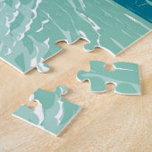 ナイアガラ秋オンタリオトラベルアートヴィンテージ ジグソーパズル (側面)