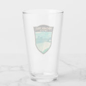 ナイアガラ秋オンタリオトラベルアートヴィンテージ タンブラーグラス (裏面)