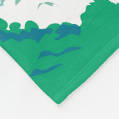 ナイアガラ秋オンタリオトラベルアートヴィンテージ フリースブランケット (角)