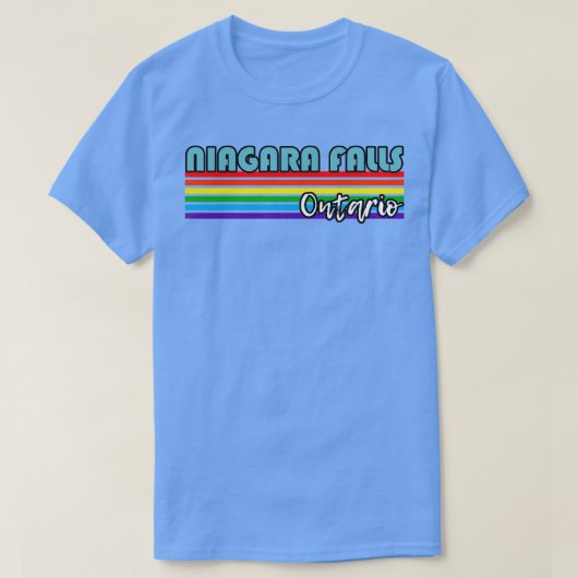 ナイアガラ秋オンタリオプライドナイアガラ秋LGBT Gi Tシャツ (デザイン正面)