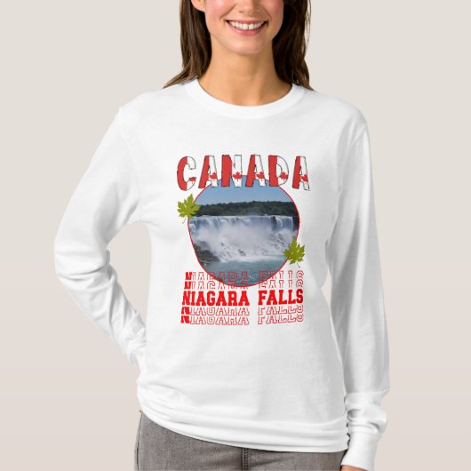 ナイアガラ秋オンタリオCanadaエッセンシャルTシャツ Tシャツ (正面)