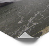 ナイアガラ秋カナダサイド滝フォトポスター ポスター (角)