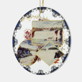 ナイアガラ秋クリスマスオーナメント セラミックオーナメント (左)
