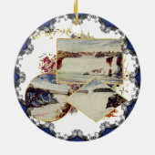 ナイアガラ秋クリスマスオーナメント セラミックオーナメント (裏面)