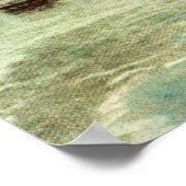 ナイアガラ秋クリフトンホテル1915ヴィンテージ ポスター (角)