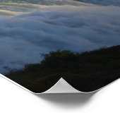 ナイアガラ秋サンセット ポスター (角)