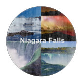 ナイアガラ秋ズニューヨークの写真ビュー カッティングボード (正面)