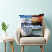 ナイアガラ秋ズニューヨークの写真ビュー クッション (椅子)